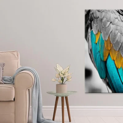 Close-Up Feather Print 100% Australian Made