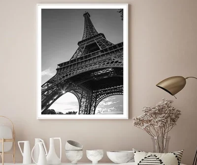Eiffel Tower Landmarks in The World Home Decor Premium Quality Poster Print Choose Your Sizes