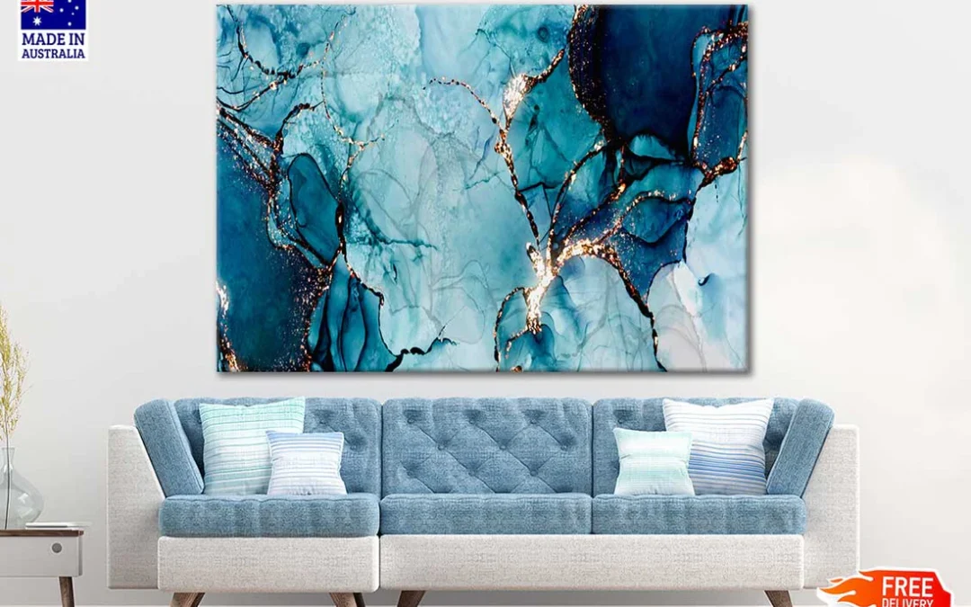 Dreamy Abstract Background Print 100% Australian Made
