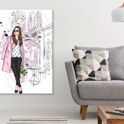 Modern Fashion Store with Girl Print 100% Australian Made