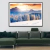 Fantastic Evening Winter Landscape Home Decor Premium Quality Poster Print Choose Your Sizes