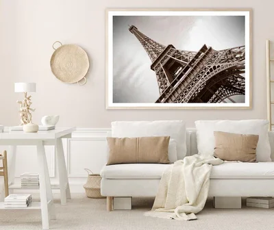 The Eiffel Tower, Paris Home Decor Premium Quality Poster Print Choose Your Sizes