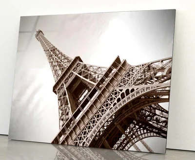 The Eiffel Tower, Paris Acrylic Glass Print Tempered Glass Wall Art 100% Made in Australia Ready to Hang