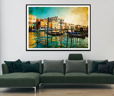 Amazing Venice - Artwork in Painting Style Home Decor Premium Quality Poster Print Choose Your Sizes
