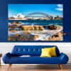 View Of the Sydney Opera House & Harbor Bridge Wall Art Decor 100% Australian Made - Image 3