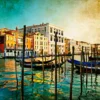 Boat On Lake Amazing Venice - Artwork in Painting Style Acrylic Glass Print Tempered Glass Wall Art 100% Made in Australia Ready to Hang - Image 5