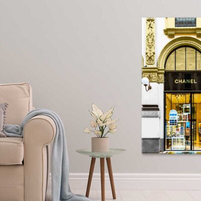 Bella Home Luxury Fashion Store Print Canvas Ready to hang