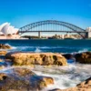 View Of the Sydney Opera House & Harbor Bridge Wall Art Decor 100% Australian Made - Image 2