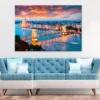 Chain Bridge in Pest City Print 100% Australian Made - Image 2