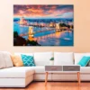 Chain Bridge in Pest City Print 100% Australian Made