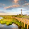 Sunrise Bodie Island Lighthouse Print 100% Australian Made - Image 3