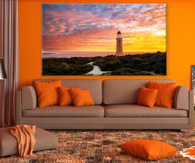 Cape Du Couedic Lighthouse Sunset Photograph Print 100% Australian Made