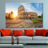 View Of Colosseum in Rome Wall Art Decor 100% Australian Made - Image 2