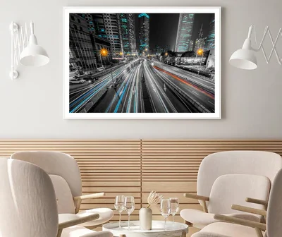 Night City Decor Premium Quality Poster Print Choose Your Sizes