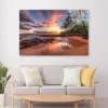 Hawaiian Sunset Wonder Acrylic Glass Print Tempered Glass Wall Art 100% Made in Australia Ready to Hang