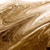 Brown Gold Fluid Abstract Design Home Decor Premium Quality Poster Print Choose Your Sizes - Image 3