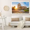 View Of Colosseum in Rome Home Decor Premium Quality Poster Print Choose Your Sizes