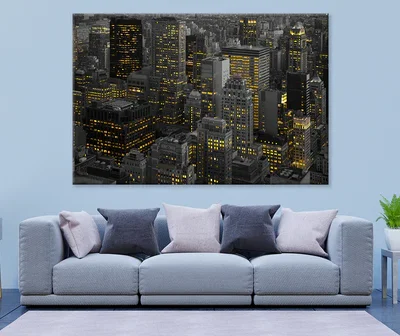 New York City Detail Stunning Design Print 100% Australian Made