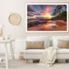 Big Ben and Westminster Bridge at Dusk Home Decor Premium Quality Poster Print Choose Your Sizes - Image 2