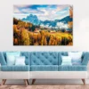 Parrocchia Di Selva Cadore Church Print 100% Australian Made