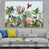 Animals Birds on Forest Art Print 100% Australian Made