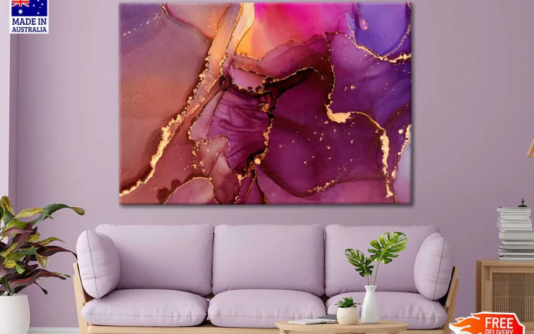 Natural Luxury Abstract Print 100% Australian Made