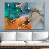 Abstract Fluid Art Painting Print 100% Australian Made - Image 2