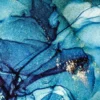 Black Blue & Gold Fluid Abstract Design Home Decor Premium Quality Poster Print Choose Your Sizes - Image 3