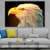 Eagle Closeup Digital Art Print 100% Australian Made