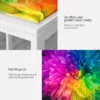 Neon Woman Abstract Print Tempered Glass Wall Art 100% Made in Australia Ready to Hang - Image 6