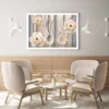 Swans & Flower 3D Abstract Design Home Decor Premium Quality Poster Print Choose Your Sizes