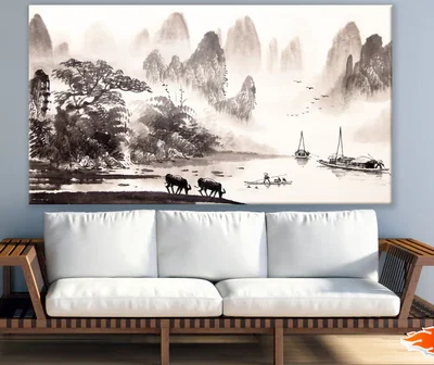 Chinese Landscape Painting 100% Australian Made