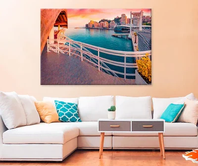 Durres Port City On Adriatic Sea Print 100% Australian Made