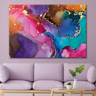 Malty Color Alcohol Ink Print 100% Australian Made
