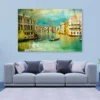 Amazing Venice - Artwork in Retro Style Acrylic Glass Print Tempered Glass Wall Art 100% Made in Australia Ready to Hang - Image 3