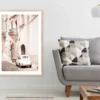 Vintage House & Car View Photograph Home Decor Premium Quality Poster Print Choose Your Sizes - Image 2