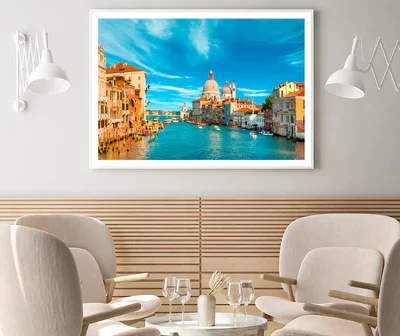 Gorgeous View of The Grand Canal, Venice, Italy Home Decor Premium Quality Poster Print Choose Your Sizes