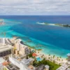 Port Of Nassau Bahamas Cityscape Glass Framed Wall Art, Ready to Hang Quality Print - Image 2