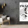 Black And White Stylish Lady Print 100% Australian Made