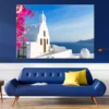 Santorini island house Greece Print 100% Australian Made - Image 3