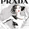 Black And White Stylish Lady Design Home Decor Premium Quality Poster Print Choose Your Sizes - Image 4