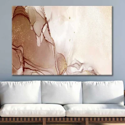 Brown Alcohol Ink Print 100% Australian Made