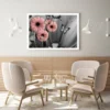 Flowers & Butterflies Digital Art Home Decor Premium Quality Poster Print Choose Your Sizes