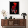 Fighter Fish Closeup Photograph Home Decor Premium Quality Poster Print Choose Your Sizes