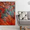 Colorful Feather Design Print 100% Australian Made