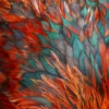 Colorful Feather Design Print 100% Australian Made - Image 2