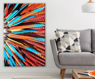 Feather Headdress Photograph Print 100% Australian Made