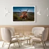 Highland Cow Photograph Home Decor Premium Quality Poster Print Choose Your Sizes