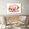 Bird on Flower Tree Watercolor Home Decor Premium Quality Poster Print Choose Your Sizes