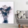 Elephant Watercolor Painting Print 100% Australian Made